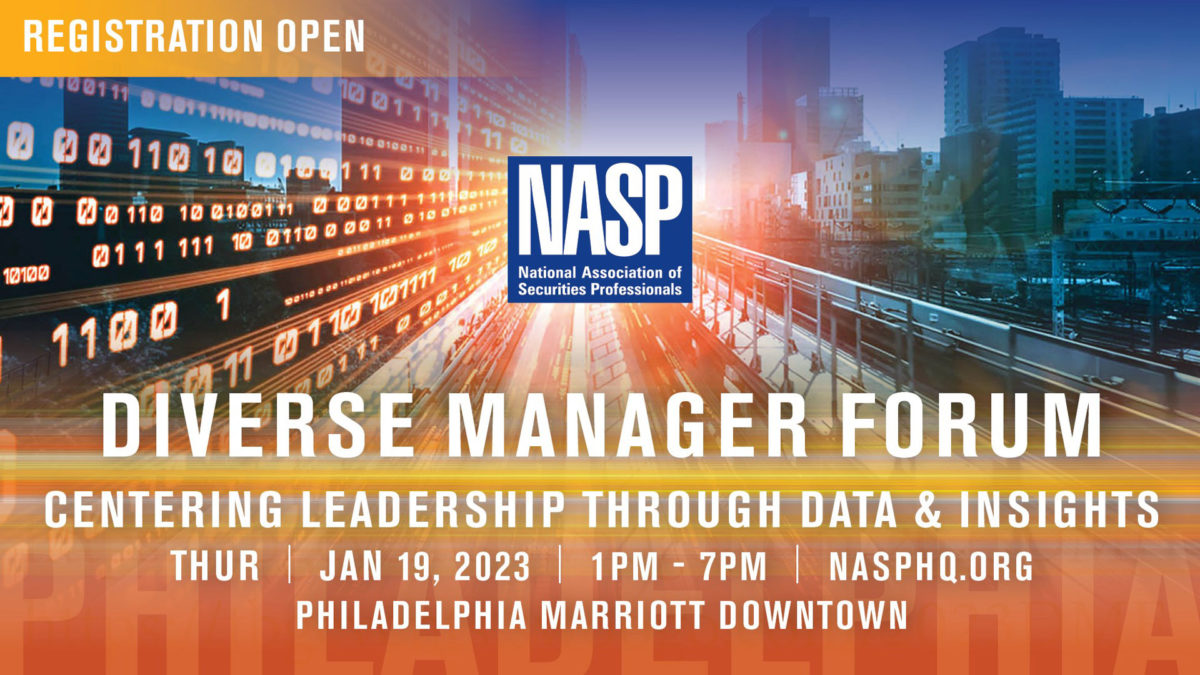 Diverse Manager Forum National Association of Securities Professionals (NASP)