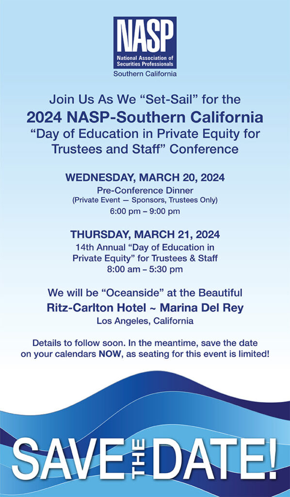 Save the Date! NASP Southern California’s 2024 “Day of Education in